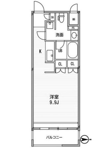 物件○○の間取り図