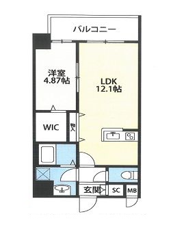 物件○○の間取り図