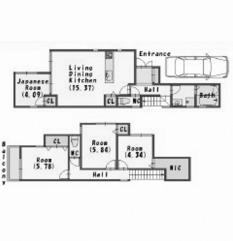 物件○○の間取り図