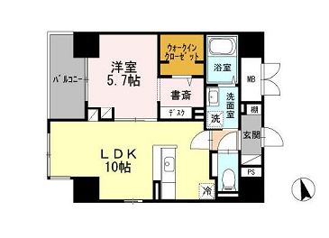 物件○○の間取り図