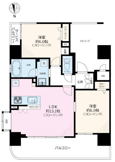 物件○○の間取り図