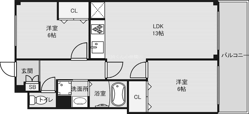 物件○○の間取り図