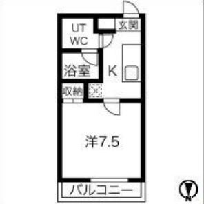 物件○○の間取り図