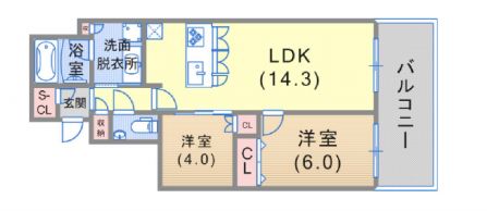 物件○○の間取り図