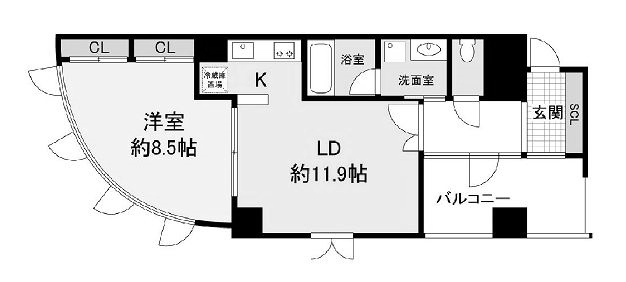 物件○○の間取り図