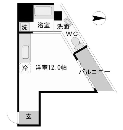 物件○○の間取り図