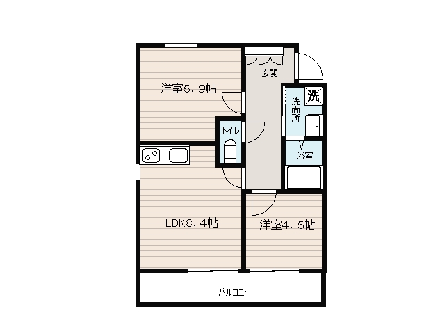 物件○○の間取り図