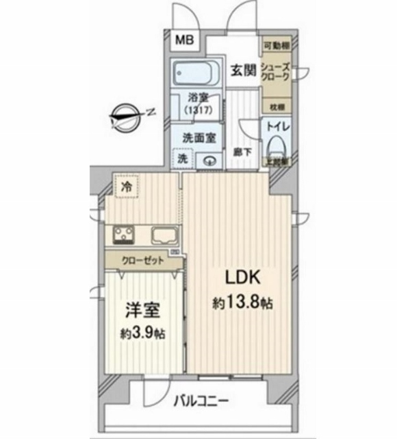 物件○○の間取り図