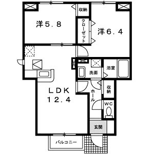 物件○○の間取り図