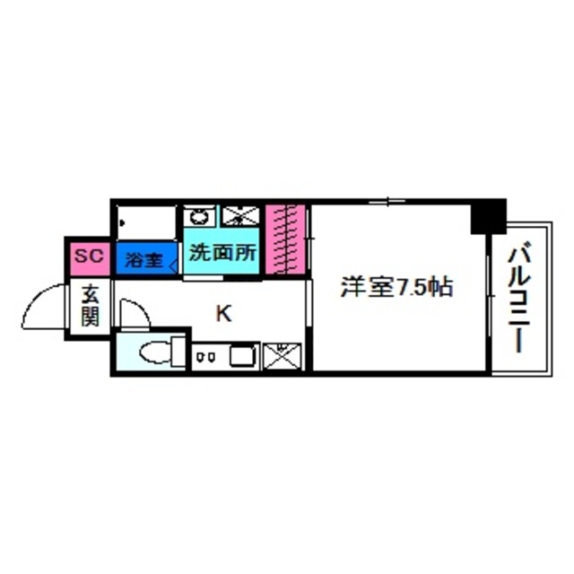 物件○○の間取り図