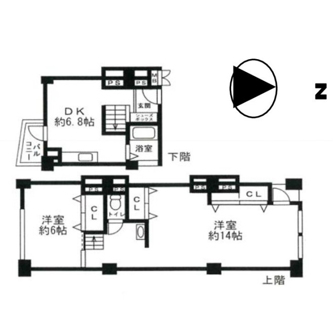 物件○○の間取り図