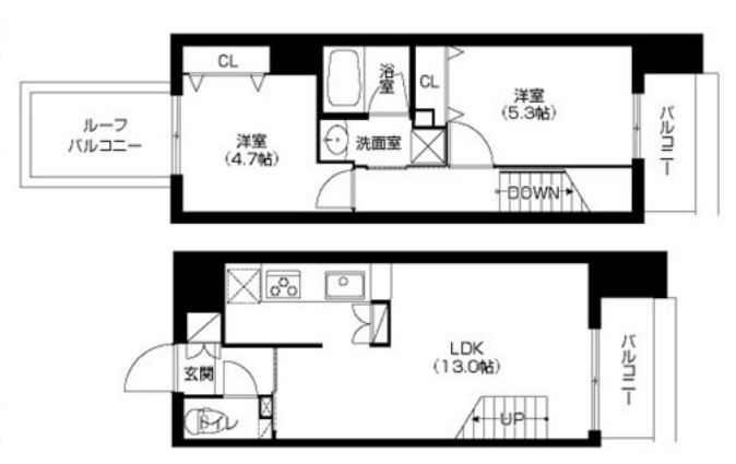 物件○○の間取り図