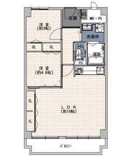 物件○○の間取り図