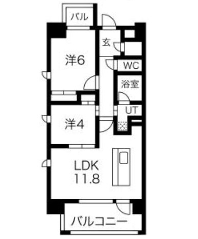 物件○○の間取り図