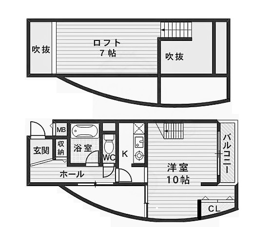 物件○○の間取り図