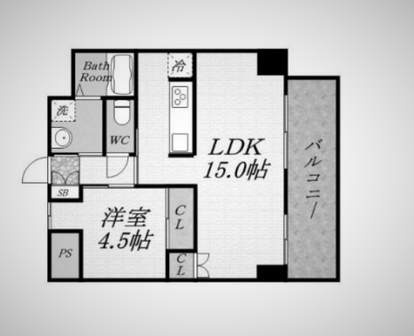 物件○○の間取り図