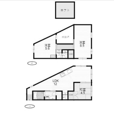 物件○○の間取り図