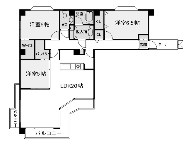 物件○○の間取り図