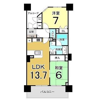 物件○○の間取り図