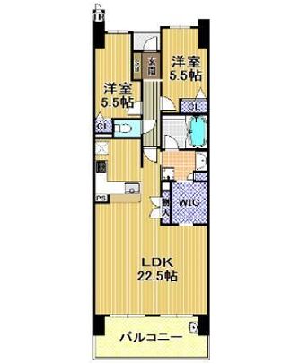 物件○○の間取り図