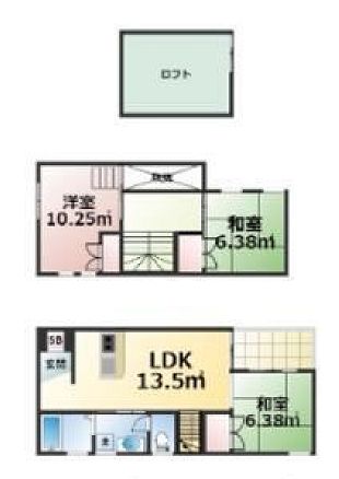 物件○○の間取り図