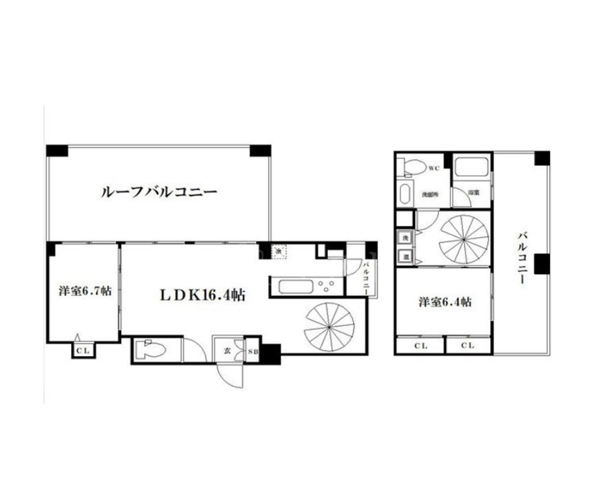 物件○○の間取り図