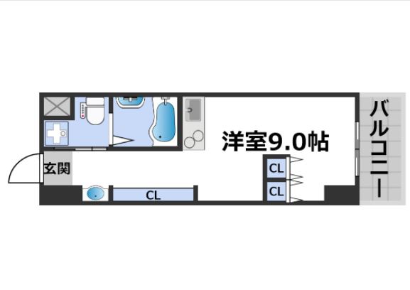 物件○○の間取り図