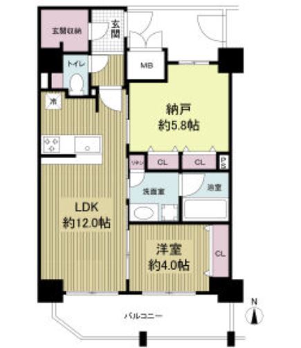 物件○○の間取り図