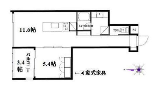 物件○○の間取り図