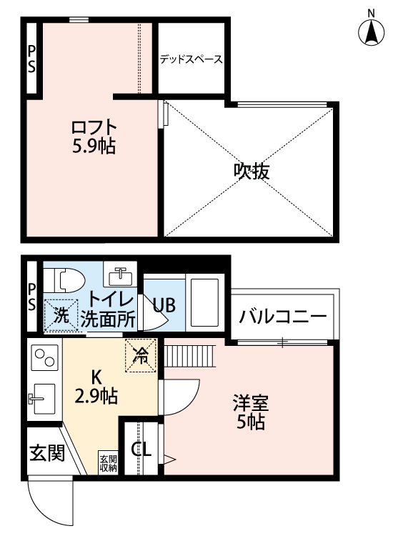 物件○○の間取り図