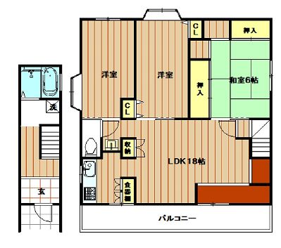 物件○○の間取り図