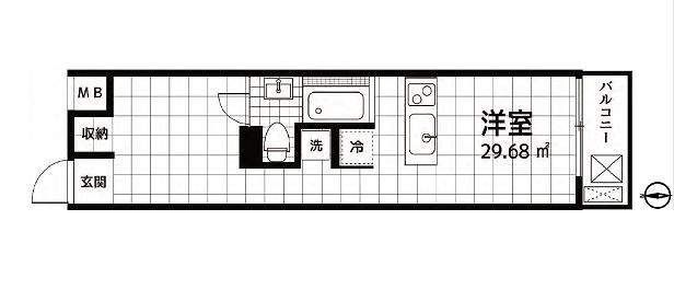 物件○○の間取り図