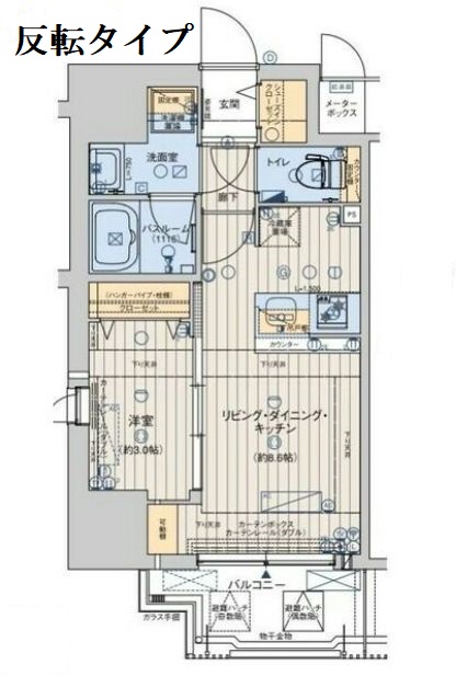 物件○○の間取り図