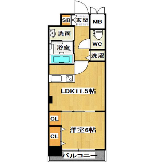 物件○○の間取り図