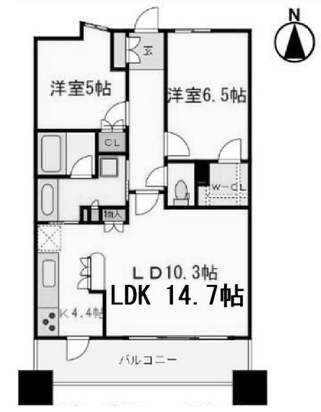 物件○○の間取り図