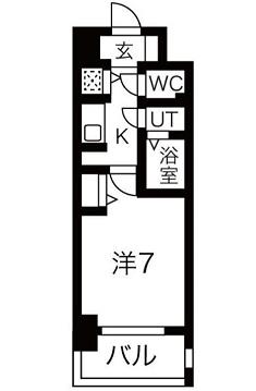 物件○○の間取り図