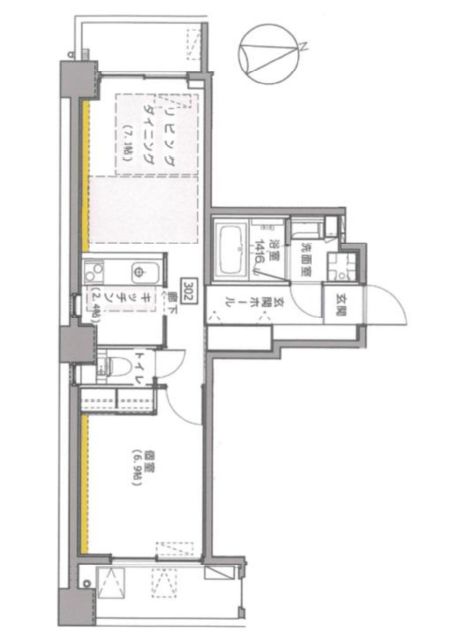 物件○○の間取り図