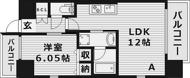 物件○○の間取り図