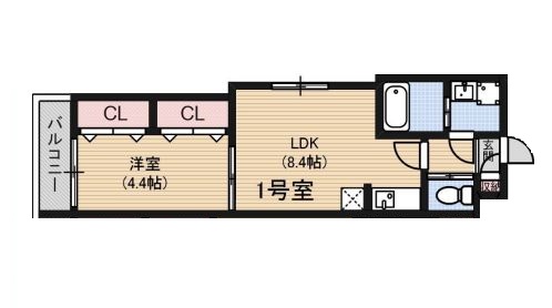 物件○○の間取り図