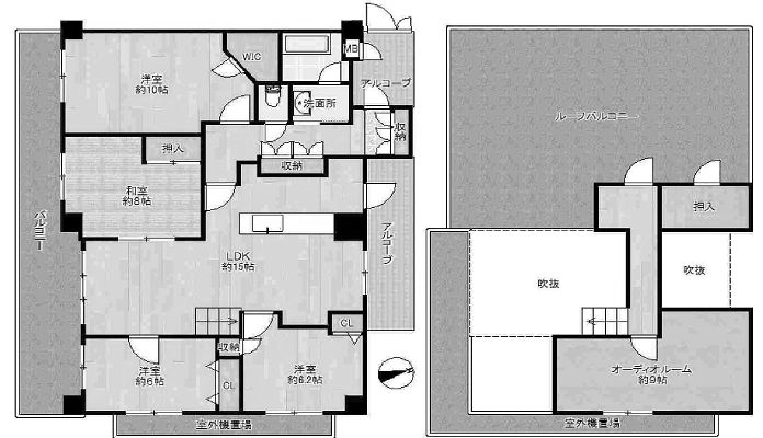 物件○○の間取り図