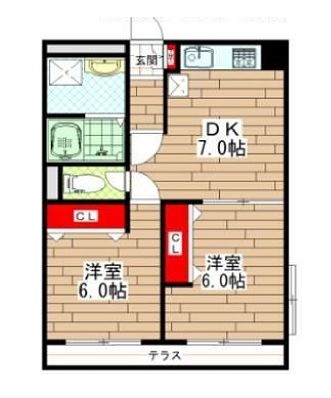 物件○○の間取り図