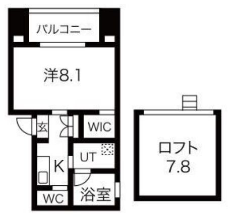 物件○○の間取り図