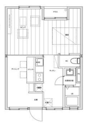 物件○○の間取り図