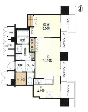 物件○○の間取り図