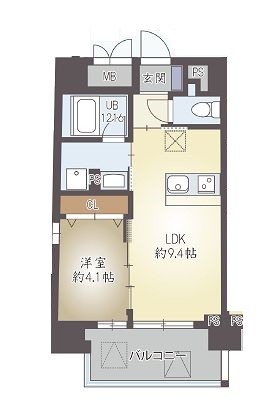 物件○○の間取り図