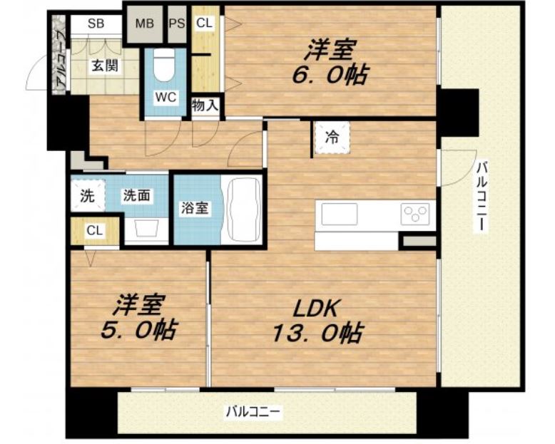 物件○○の間取り図