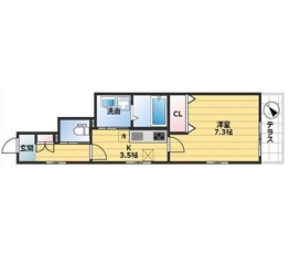 物件○○の間取り図