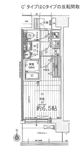 物件○○の間取り図