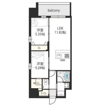 物件○○の間取り図