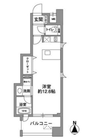 物件○○の間取り図